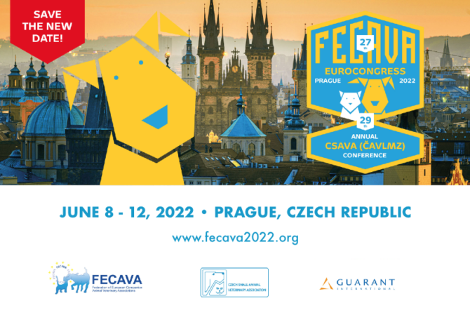 FECAVA EuroCongress in Prague postponed from September 2021 to June 2022