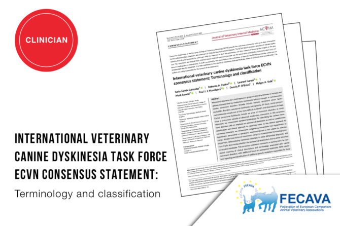 ECVN Consensus Statement on Canine Movement Disorders