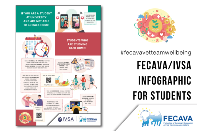 FECAVA/IVSA Infographic to Support Students During Pandemic