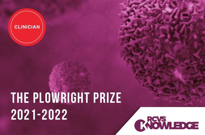RCVS Knowledge opens nominations for the Plowright Prize
