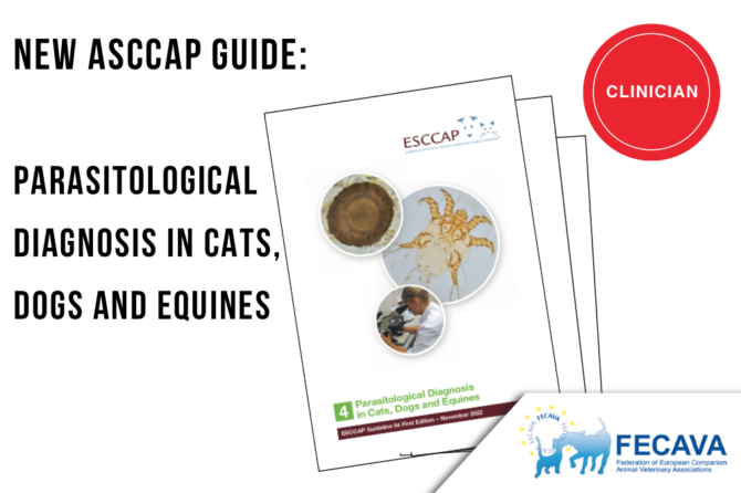 NEW ASCCAP GUIDE: Parasitological  Diagnosis in Cats,  Dogs and Equines