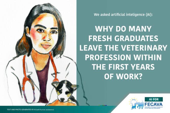 FECAVA asks AI: Why do many fresh graduates leave the veterinary profession within the first years of work?