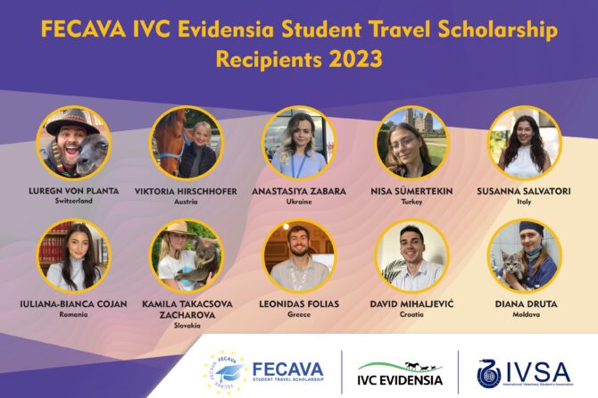 FECAVA IVC Evidensia Student Travel Scholarship Recipients Announced for WSAVA/FECAVA Congress in Lisbon