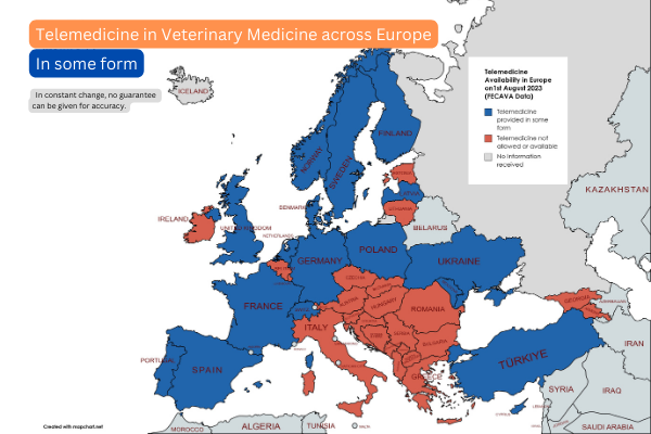 Veterinary Telemedicine in Europe: A Mapping by FECAVA